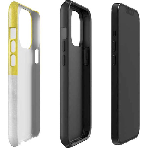 Vatican City Flag Distressed iPhone 15 Pro Impact Case